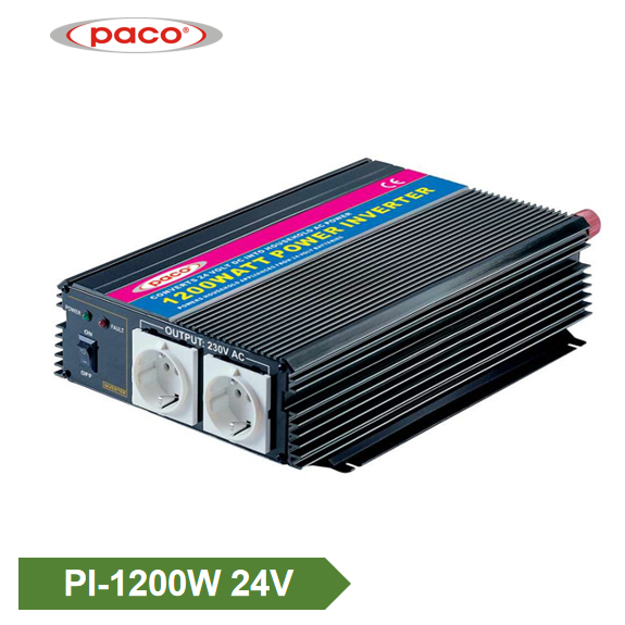 Competitive Price for Solar Panel Inverter Dc12v Ac 240v - DC TO AC Car inverter Off grid 24V 1200W Modified Sine Wave Inverter – Ligao