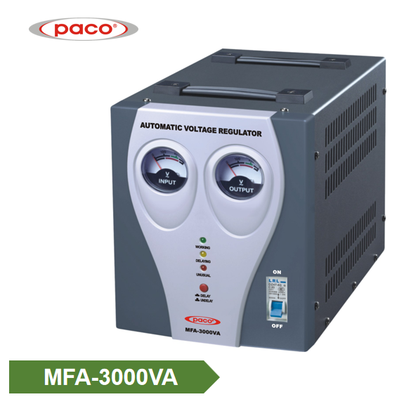 China Supplier Portable Usb Battery - [Copy] Automatic Voltage Stabilizer – meter display 3000VA – Ligao