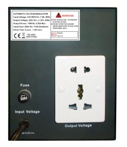 MCD Voltage Regulator/Stabilizer Ac 220v 1500w Delay Function China Factory