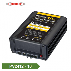 DC DC Converter 24V til 12V PACO Power Converter 10Amp