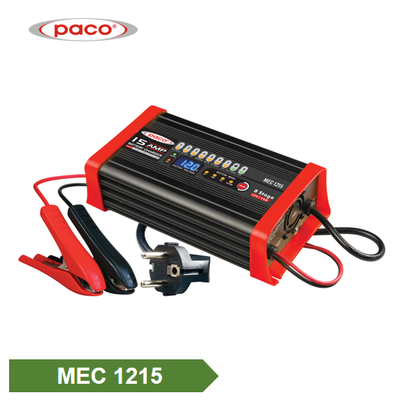 Factory Cheap Solar Charge Inverter - Zhongshan PACO Automatic Charging 12V 15A 8 Stage Portable Lead-acid Battery Charger – Ligao