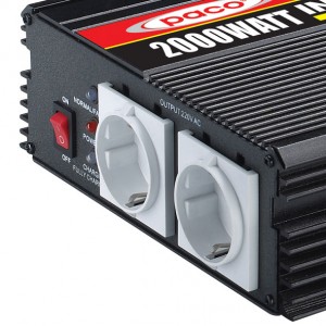 LIGAO Inverter with Battery Charger 2000W 12V