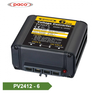 PACO Brand DC DC Converter 24V to 12V Power Converter 6Amp Manufacturer