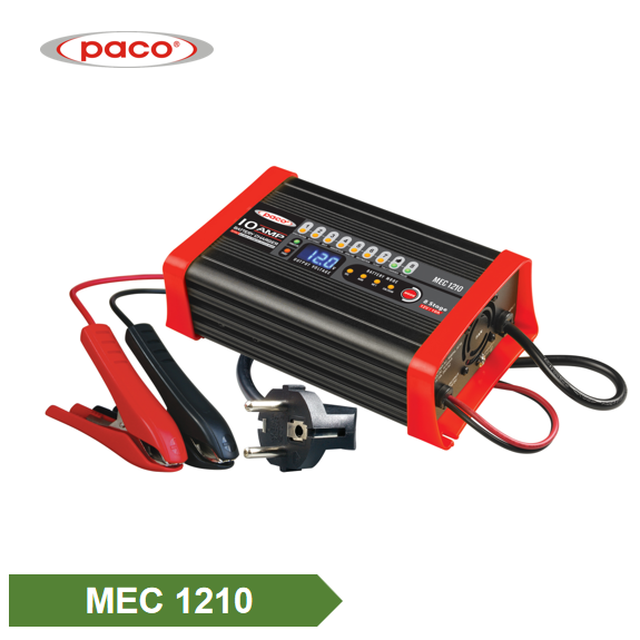 Factory For Powerbank With Power Indicator - Smart Automatic Charging 12V 10A 8 Stage Car Battery Charger for lead acid battery – Ligao