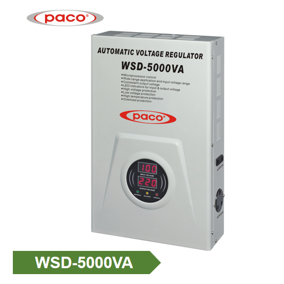 Top Suppliers Overcurrent Protection - Walll Mounted Stabilizer WSD-5000VA – Ligao