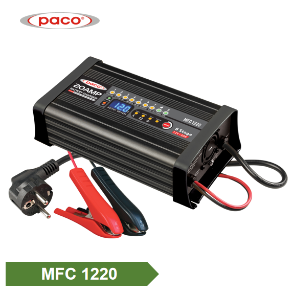 Special Price for Battery Maintainer Automotive - PACO Battery Charger 12V 20A with 8 Charging Stage & 4 Selecting Mode Manufacturer – Ligao