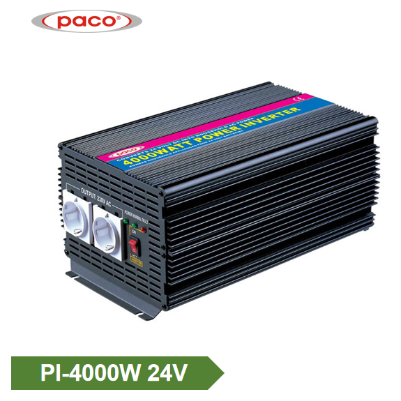 Factory Cheap Hot 12v Battery The Charger - PACO High Efficiency Car Power Inverter 24V 4000W Modified Sine Wave Inverter – Ligao