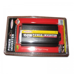 PACO Power Power Inverter נייד 12V 150W גל סינוס שונה עם USB