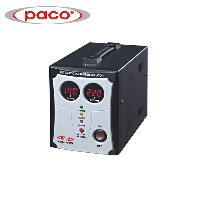 Special Design for Motorcycle Battery Charger - China Automatic Voltage Stabilizer/Regulator Single Phase- digital display 1000VA – Ligao