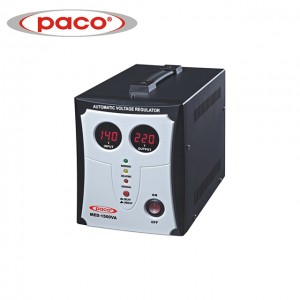 PACO кідірту функциясы Автоматты кернеу реттегіші – Сандық дисплей 1500VA