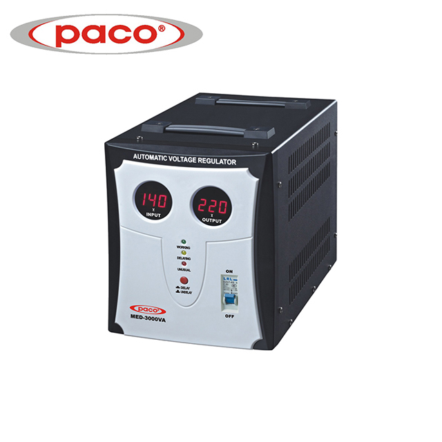 Newly Arrival 10a 20a 12v 24v Manual Solar Charge Controller - PACO High Efficiency Automatic Voltage Stabilizer 3000VA CE CB ROHS Approved – Ligao