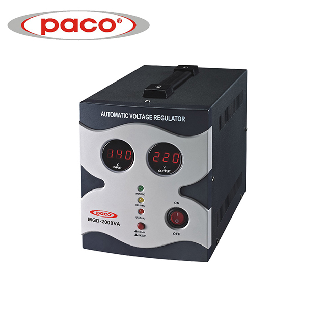 Leading Manufacturer for 110v 120v 220v 230v Ac Plug Power Packs - China Factory High Efficiency Digital display Automatic Voltage Stabilizer 2000VA – Ligao