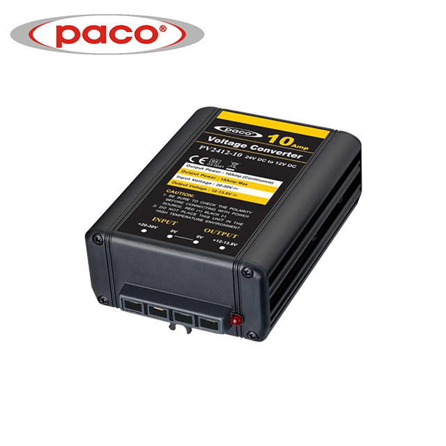 Quality Inspection for Aa 1.5v Lithium Battery - Inverters&Converters 24Vdc to 12Vdc PACO Power Converter 10Amp Factory – Ligao