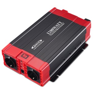 PACO outdoor / home use 12V DC to 220V / 110V AC Pure sine wave inverter 1200W