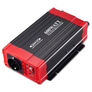PACO outdoor / home use 12V DC to 220V / 110V AC Pure sine wave inverter 600W