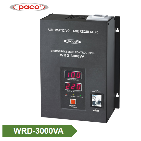 Factory Outlets Avs15a For Home Use 50/60hz Automatic Voltage Stabilizer - Wall Mounted Stabilizer WRD-3000VA – Ligao