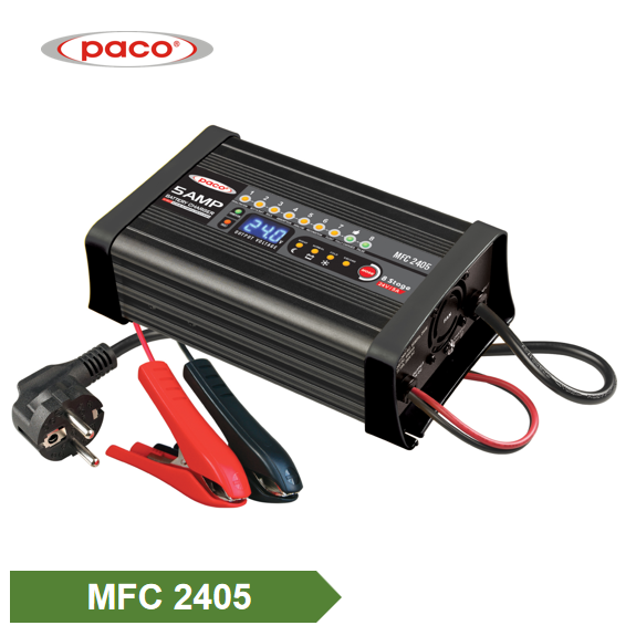 China Factory for 12v Car Battery Batteries - Automatic 24V 5A 8 Stage Battery Charger – Ligao