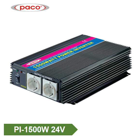 Factory directly 3000 Watt Hybrid Solar Inverter - Car Power Inverter 24V 1500W Modified Sine Wave Inverter – Ligao
