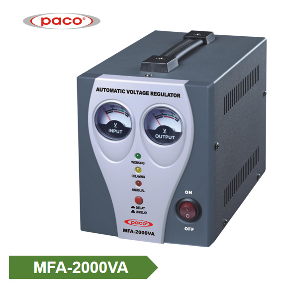 Reasonable price 72v 2a Battery Charger - Automatic Voltage Stabilizer – meter display 2000VA – Ligao