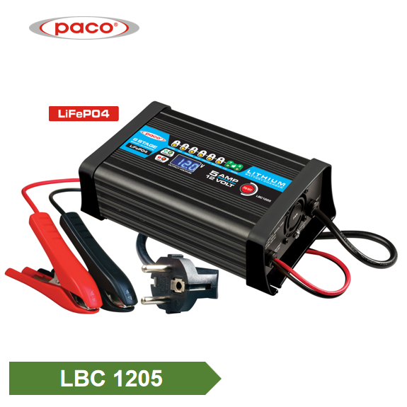 Short Lead Time for Solar Power Pump Inverter - 8 Stage 12V 5A Automatic lithium LiFePO4 Motorcycle Battery Charger  – Ligao