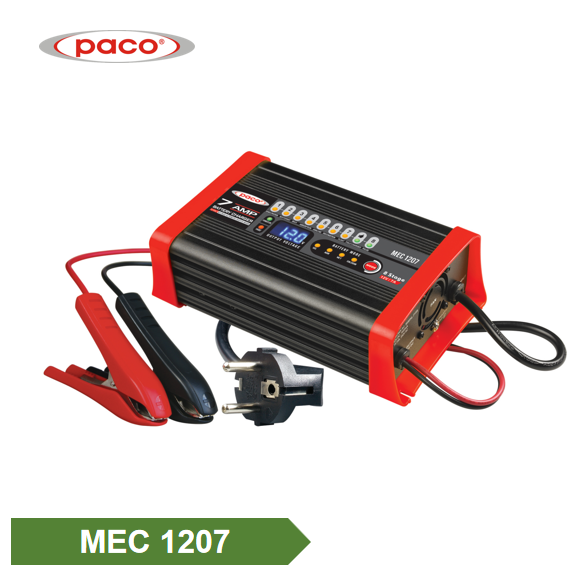 Hot-selling Deep Sea Battery Charger - PACO Automatic Charging 12V 7A 8 Stage Lead acid Car Battery Charger Factory – Ligao