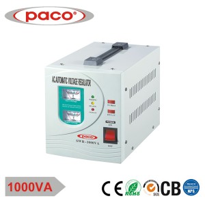 China Fabrikant Automatische spanningsstabilisator / regelaar Eenfase-digitaal display 1000VA