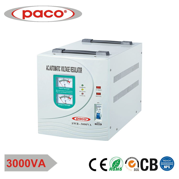 Short Lead Time for Lead Acid Battery Charger 36v - Household Single Phase 3000VA Voltage Stabilizer/Regulator CE CB Certification – Ligao